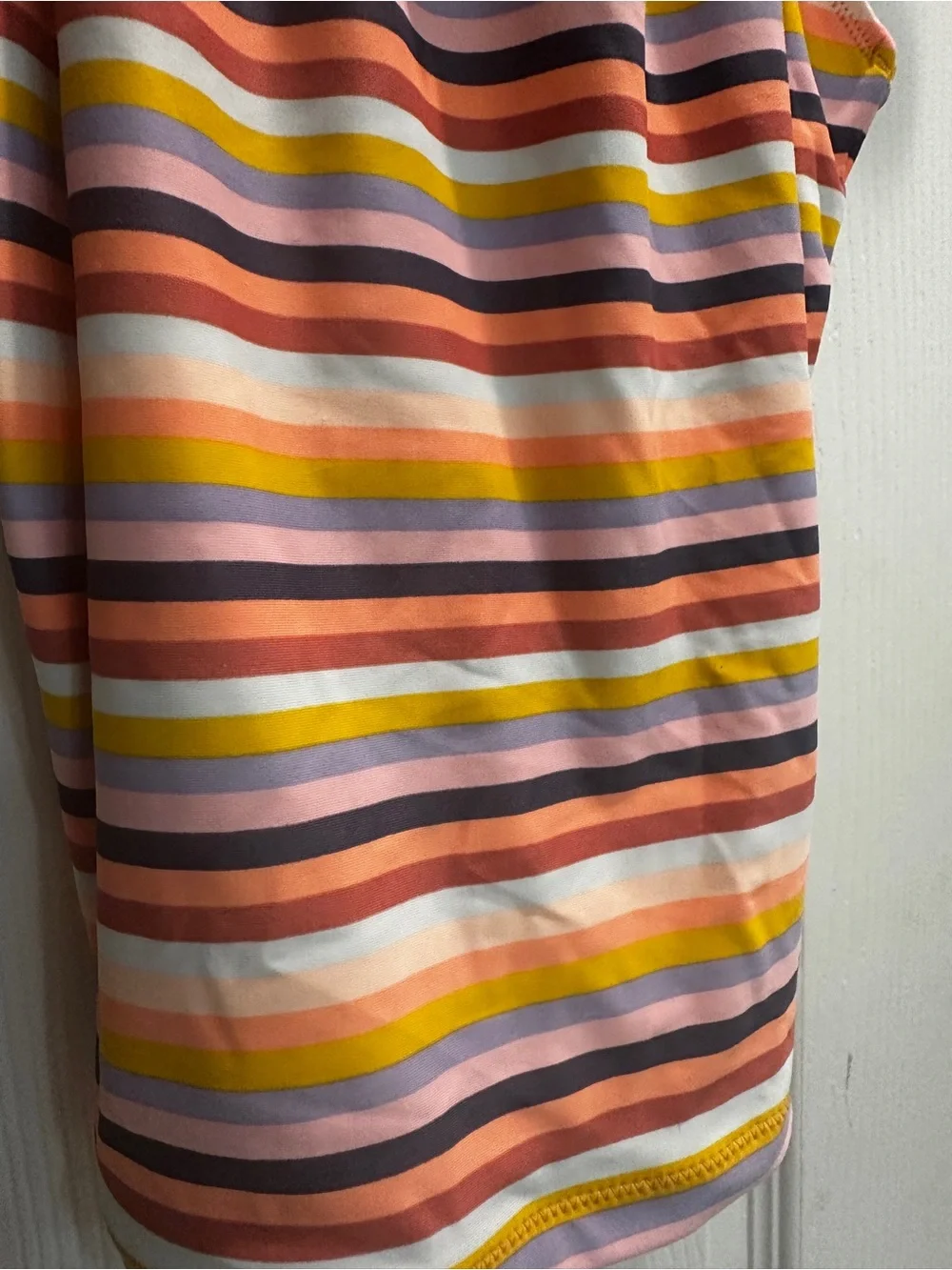 OshKosh B'gosh Girls Multi-Color Striped Tankini Set